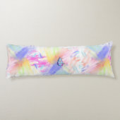 Lotus et coussin de corps pastel doux (Dos)