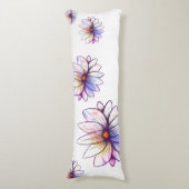 Lotus et coussin de corps pastel doux (Devant (Vertical))