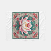 lotus fleece deken (Voorkant (Horizontaal))