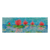 Lotus fleurs Dessin Photo Impression (Devant)