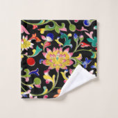 Lotus Fleurs et Vins (Gant de toilette)