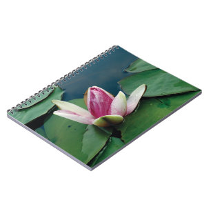 Lotus Flower Buddha Photo Notitieboek (80 pagina's