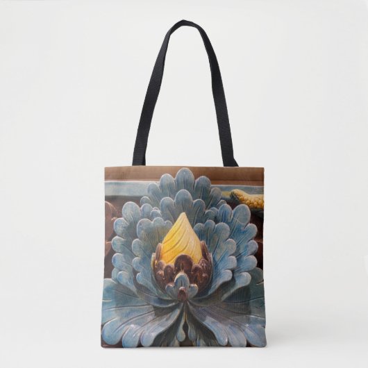 Lotus Flower Canvas tas (Voorkant)