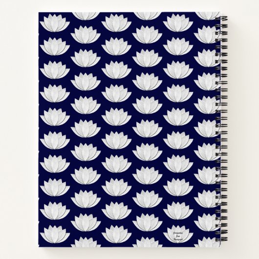 Lotus Flower Carnet (Dos)