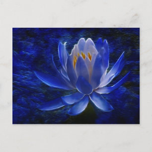 Lotus flower en betekenis ervan briefkaart