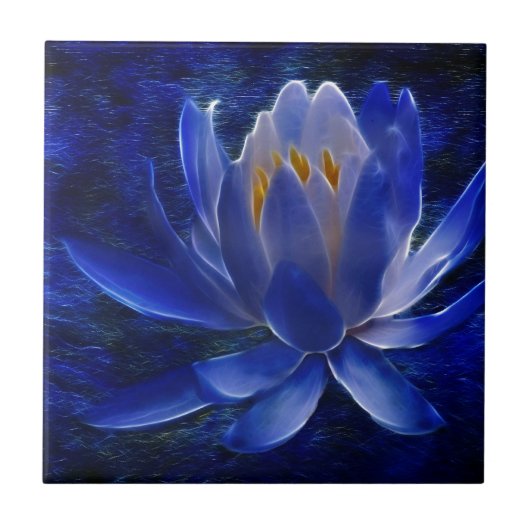 Lotus flower en betekenis ervan tegeltje (Voorkant)