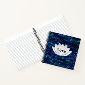 Lotus Flower Galaxy Carnet (Intérieur)