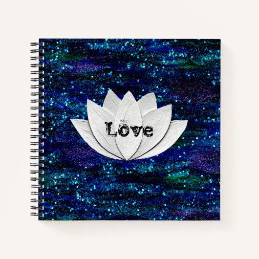 Lotus Flower Galaxy Carnet (Devant)