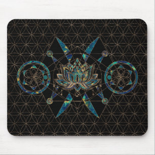Lotus flower - Geometry Sacred Muismat