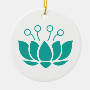 Lotus Flower Keramisch Ornament