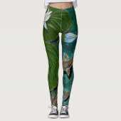 Lotus flower leggings (Voorkant)