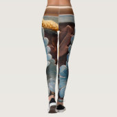 Lotus Flower-Leggings Leggings (Achterkant)