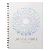 Lotus Flower Mandala Notitieboek (Voorkant)