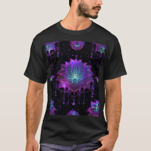 Lotus Flower naadloos symbool T-shirt