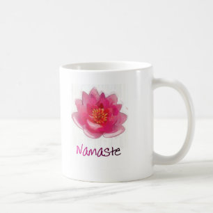 Lotus Flower "Namaste" Yoga Gifts Koffiemok