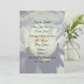 Lotus Flower Party Kaart (Staand voorkant)