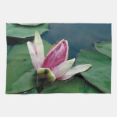 Lotus Flower Photo Tea Towel 40,6 cm x 61 cm Theedoek (Horizontaal)