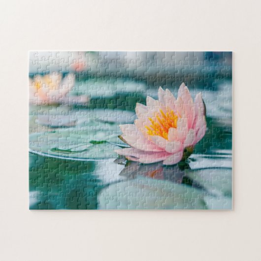 Lotus Flower Pond Legpuzzel (Horizontaal)
