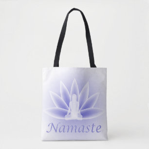 Lotus Flower Pose Namaste Tas