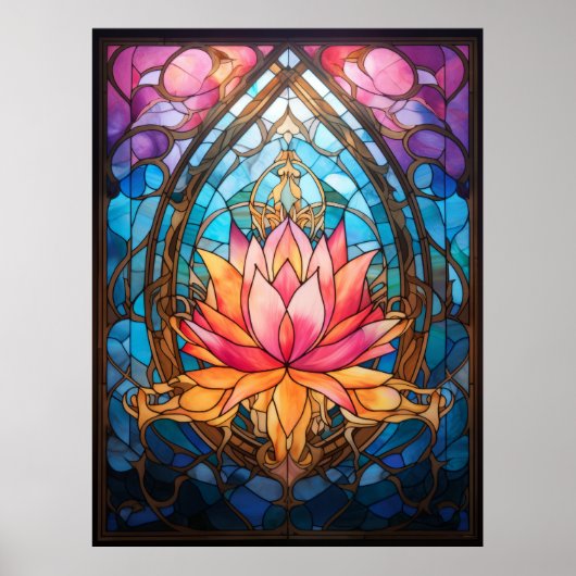 Lotus Flower Poster (Voorkant)