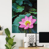 Lotus Flower Poster (Thuiskantoor)