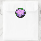 Lotus Flower Ronde Sticker (Tas)