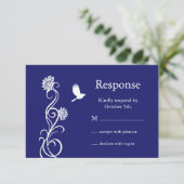 Lotus Flower RSVP (indigo) (Debout devant)
