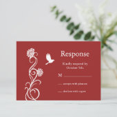 Lotus Flower RSVP (rouge) (Debout devant)