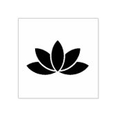 Lotus Flower Rubberstempel (Afrduk)