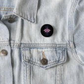 Lotus Flower Sacred Geometry Yoga Meditation Spiri Ronde Button 3,2 Cm (In situ)