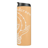 Lotus Flower Thermal Tumbler Thermosbeker (Geroteerd rechts)