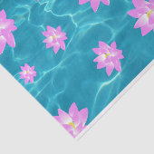 Lotus Flower Tissuepapier (Detail)