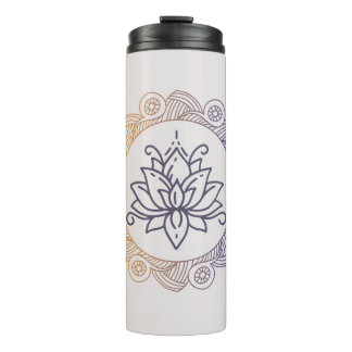 Lotus Flower Tumbler Thermosbeker