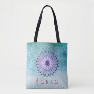 Lotus Flower Waterverf Wedding Bride Tote Bag
