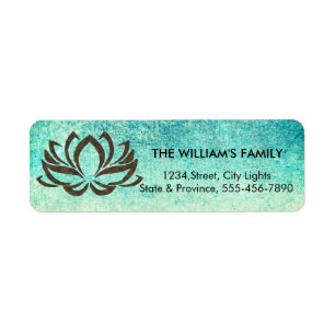 Lotus Flower Yoga Beach Meditation Holistic Etiket