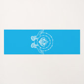Lotus Flower Yoga Mat (Achterkant (horizontaal))