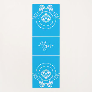Lotus Flower Yoga Mat