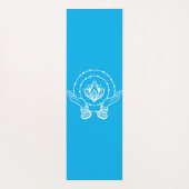 Lotus Flower Yoga Mat (Achterkant)