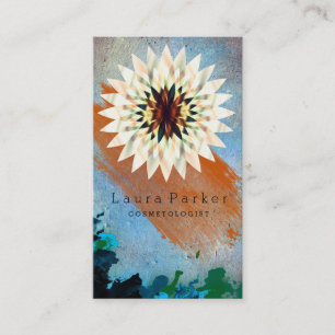 Lotus Flower Yoga Meditation Spa Holistic Visitekaartje