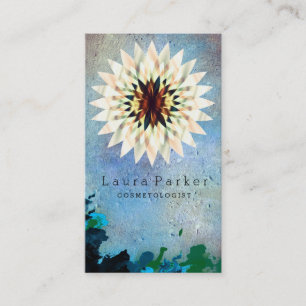 Lotus Flower Yoga Meditation Spa Holistic Visitekaartje