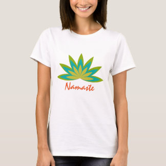 Lotus Flower Yoga Meditation Teacher Health T-shirt