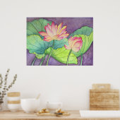 Lotus Flowers #2 Poster Imprimer (Cuisine)