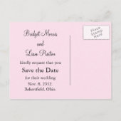 Lotus Flowers Enregistrer la date Carte postale (r (Dos)