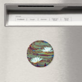 Lotus Flowers Magneet (Insitu (Vaatwasser))