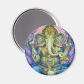 Lotus Ganesha Magnet Magneet (Voorkant / Achterkant)