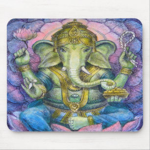 Lotus Ganesha Mousepad Muismat