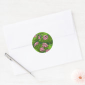 Lotus garden ronde sticker (Envelop)