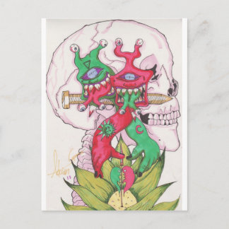 Lotus Hands Briefkaart