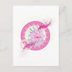 Lotus Heart Briefkaart
