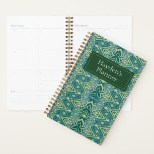 Lotus Ikat patroon - De witte lotus Planner